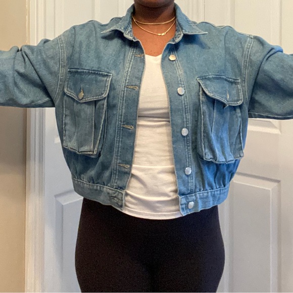 Cropped Jean Jacket - Picture 8 of 8